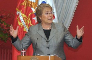 Bachelet aseguró que "estamos promoviendo la creación y la industria del cine y la televisión”.